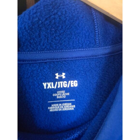 Under Armour Blue Sweatshirt - EUC YXL - Picture 3 of 3